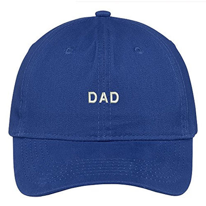 Trendy Apparel Shop Dad Embroidered Soft Cotton Low Profile Dad Hat Baseball Cap - color: Royal
