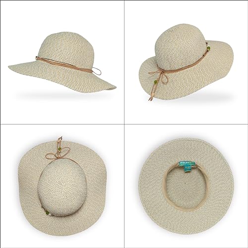 Sunday Afternoons Sol Seeker Hat UPF 50+ Wide Brim Hat for Women - color: Agate, size: Medium