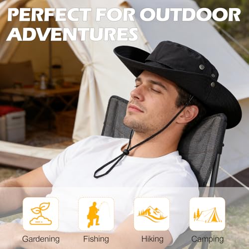 XL/XXL Oversized Sun Hat for Men Women, UPF 50+ Wide Brim Bucket Hat - color: Light Gray, size: Medium-Large