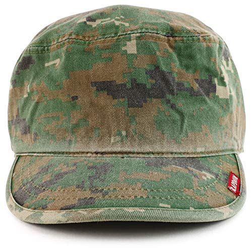 Armycrew Cotton Washed Cadet Style Army Cap - color: Wdl Digital