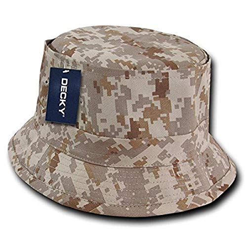 Decky Fisherman's Bucket Hat - color: Desert Digital, size: Large-X-Large