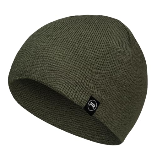 Original Beanie Cap - Soft Knit Beanie Hat - Warm and Durable - color: Forest Green