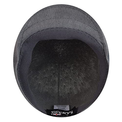 Kangol Bamboo 507 Hat - Mahogany/XXL Ivy Caps & Flat Caps - color: Charcoal, size: Large