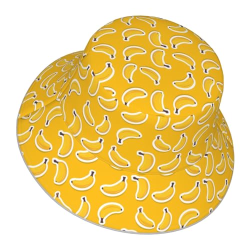 Bucket Hat Double-Side-Wear Reversible Sun Hat Beach Travel Hiking for Women Men - color: A064