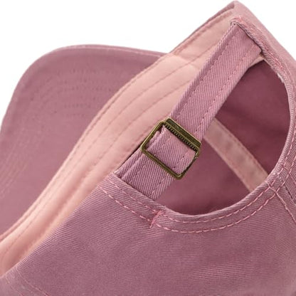 Distressed Baseball Cap for Men Women Cotton Dad Hat - color: Dark Purple