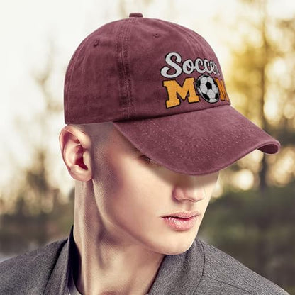 INVULNERABLE Funny Trucker Hat Embroidered Hat Baseball Cap Hats Men Funny Hats Women - color: Soccer