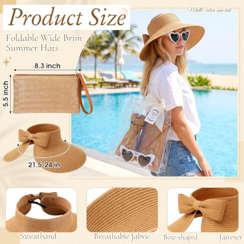 6 Pack Beach Bachelorette Party Favors for Women - color: Khaki