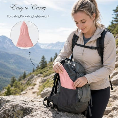 Women Wide Brim Sun Protection Hat Summer Fishing Hats - color: M2822-pink