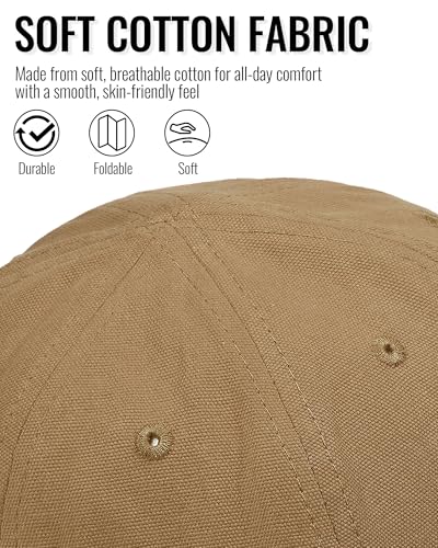 CLAPE Soft Brim Dad Hat, Classic Baseball Cap with Short Bill Cotton Camp Hat Trucker Cap for Sun Protection, Adult Chill Cap - color: Bb5-black
