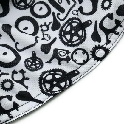 Cycling Cap for Man and Woman Cycling Hat Under Helmet-Polyester Breathable Sweat Absorbent - color: Bplan-12