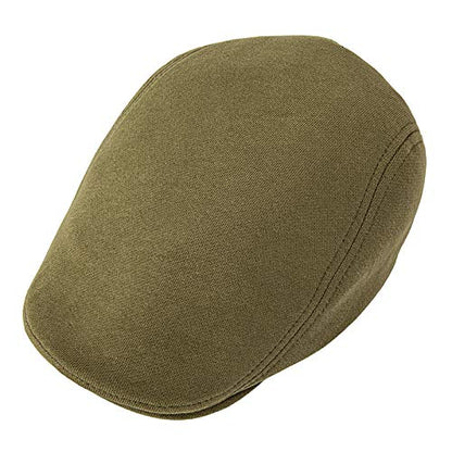 VOBOOM Men's Cotton Flat Ivy Gatsby Newsboy Driving Hat Cap - color: Green