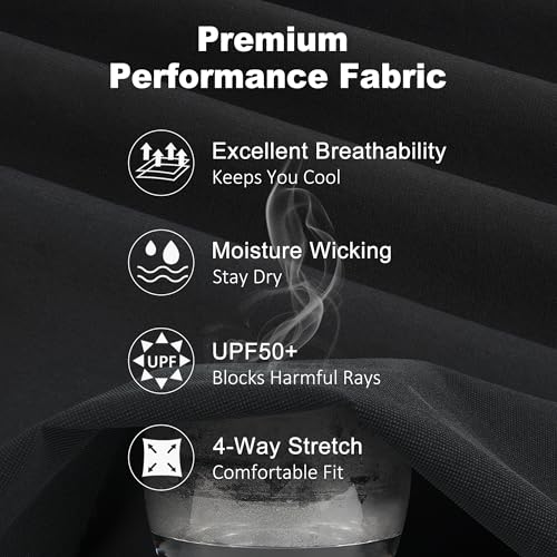 GADIEMKENSD Performance Running Hat, Stretchy Fabric with Vented Mesh for Outdoor Workouts - color: Black