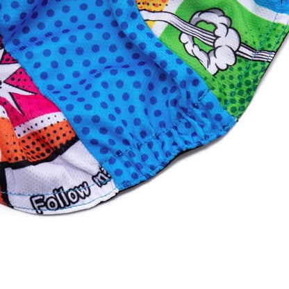 Cycling Cap for Man and Woman Cycling Hat Under Helmet-Polyester Breathable Sweat Absorbent - color: Go-19