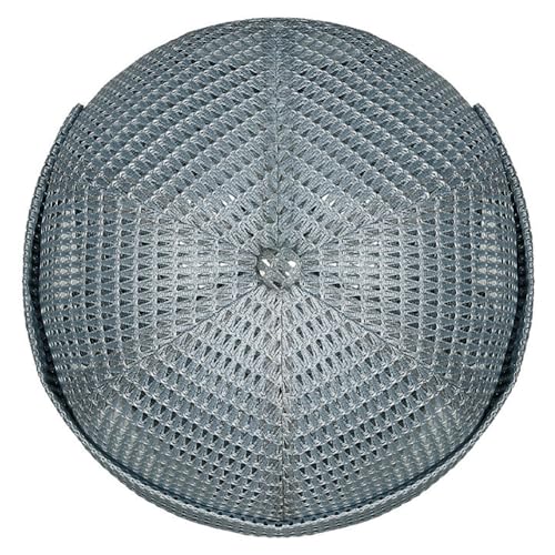Mens Mesh Brimless Cap with No Brim, Summer Docker Cap Beanie Hat Flip Sailor Skullcap Breathable - color: Grey