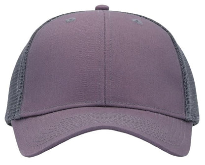 Mens Mesh Snapback Trucker Hat Baseball Cap, Fits OSFM&XXL Head - color: Dark Grey, size: X-Large-XX-Large