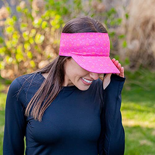 Gone For a Run Running Visor - Comfort Performance - One Size Fits Most - color: Summer Vibes