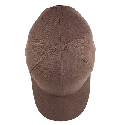 Gelante Plain Baseball Cap Adjustable Back Strap 3 PC - color: Brown