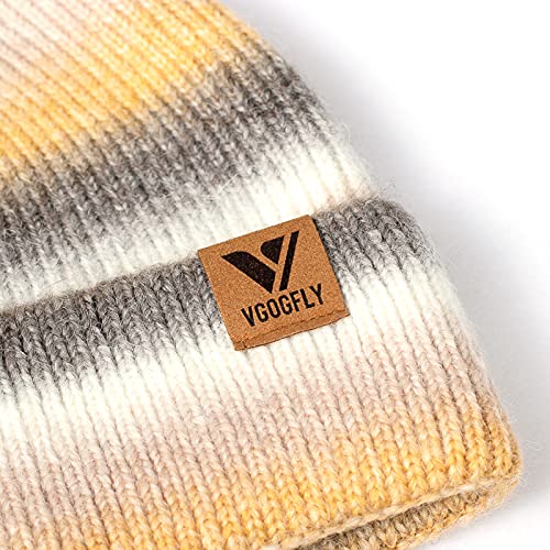 Vgogfly Slouchy Beanie Hats for Women Winter Knitted Caps Soft Warm Ski Hat Unisex - color: Z - Mix 7