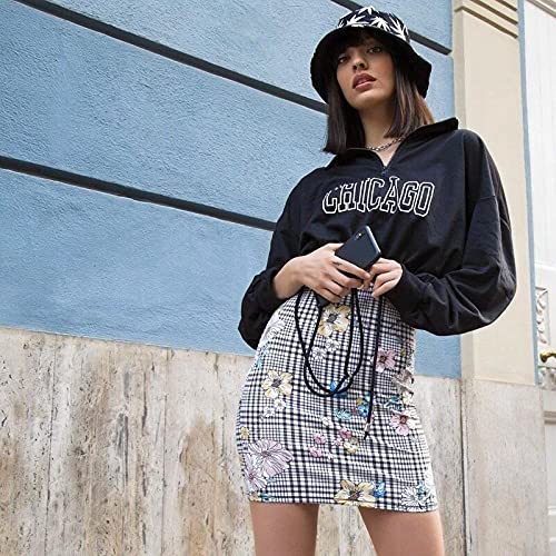 INOGIH Reversible Bucket-Hat Marijuana-Cannabis Weed Foldble Fisherman Hat - color: Black&white Leaf, size: Medium
