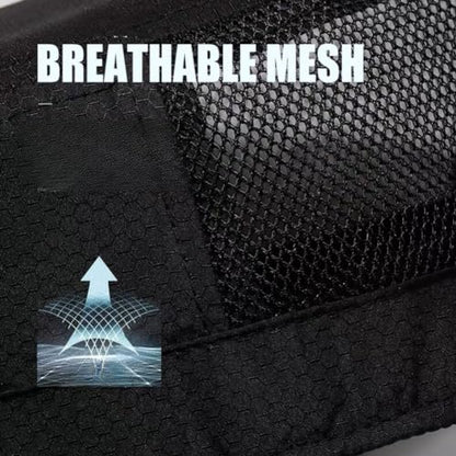 FASHIXD Mesh Military Hat for Men Summer Army Cap Quick Qry Short Bill Hat Cadet Cap - color: Black