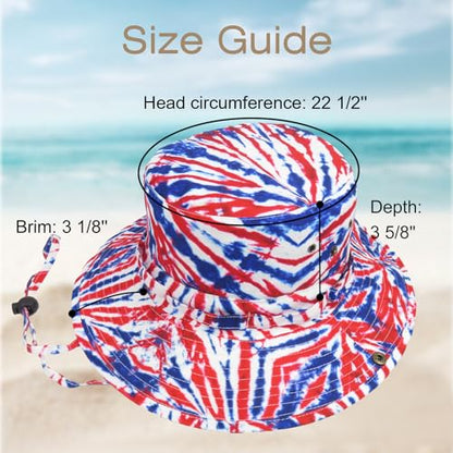 Bucket Hat UV Protection Sun Hat, Boonie Fishing Safari Hats for Outdoors - color: Floral Print Pink