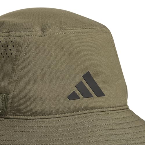 adidas Men's Victory Bucket Hat Boonie - color: Olive Strata Green/Olive Strata Green/Black/5, size: Large-X-Large
