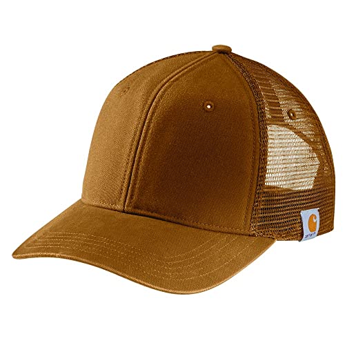 Canvas Mesh Back Cap - color: Carhartt Brown