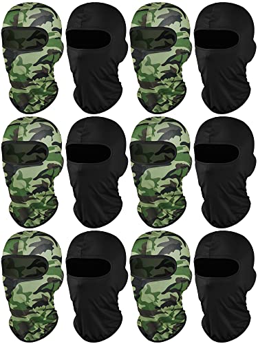 Geyoga 12 Pcs Ski Mask Balaclava Full - color: Popular Color