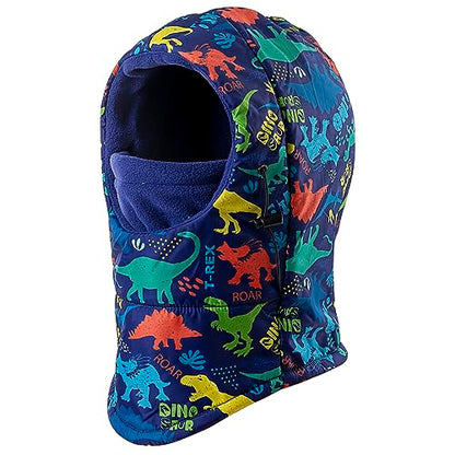 REDESS Winter Windproof Hat, Unisex Children Heavyweight Balaclava, Ski Mask with Thick Warm Fleece Face Cover - color: Mix Navy