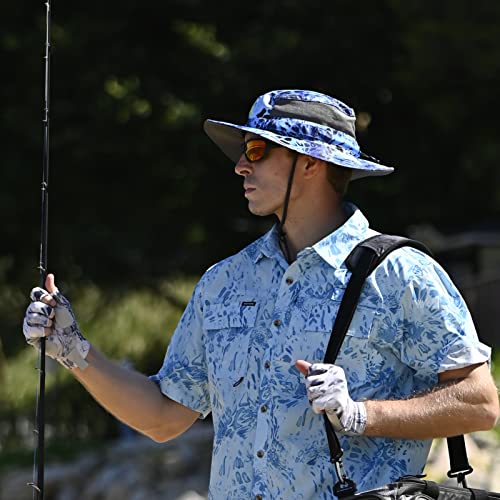 KastKing Sol Armis UPF 50 Boonie Hat for Sun Protection,Men Women - color: Shoreline