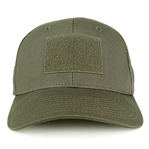 Armycrew Military Tactical Patch Structured Operator Baseball Cap - color: Olive Drab