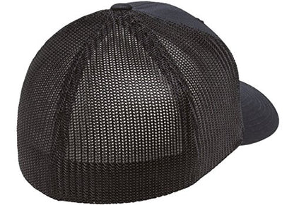 Flexfit Wooly Combed Twill Cap 6277 - color: Dark Navy, size: Large-X-Large