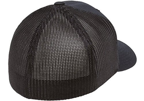 Flexfit Wooly Combed Twill Cap 6277 - color: Dark Navy, size: Large-X-Large