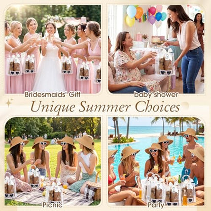 6 Pack Beach Bachelorette Party Favors for Women - color: Khaki
