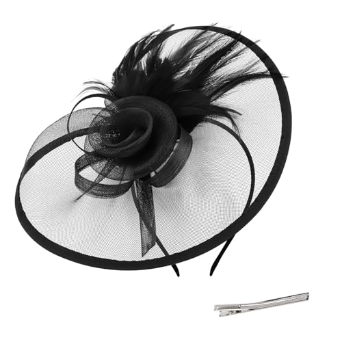 Fascinators Headband Derby Hat for Women Tea Party Hat Classic Hair Accessories for Women