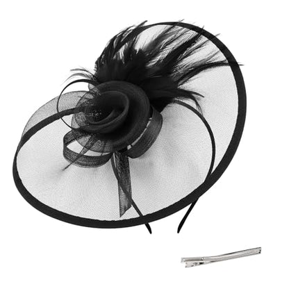 Fascinators Headband Derby Hat for Women Tea Party Hat Classic Hair Accessories for Women
