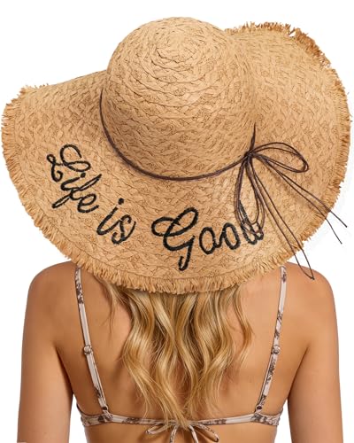 Sun Hats for Women Beach Hats for Women - color: Khaki