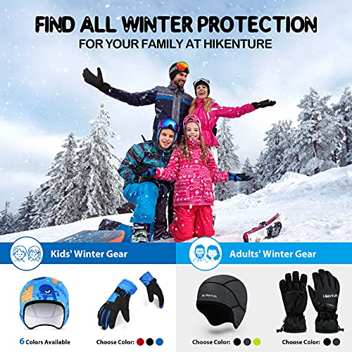 Hikenture Kids Skull Cap Helmet Liner Winter Hat for Boys and Girls Beanie Ski Hat with Thermal Fleece for Snow Sports… - color: Monster