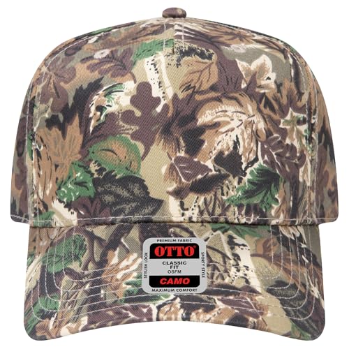 BROTHER TRUCKERS The World's Greatest Camouflage Patterned Trucker Hat Blanks - Wholesale Bulk Unisex Snapback Hats - color: Woodland Camo Vintage