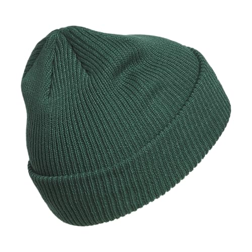 adidas Men's Team Issue Beanie - color: Collegiate Green/Halo Green