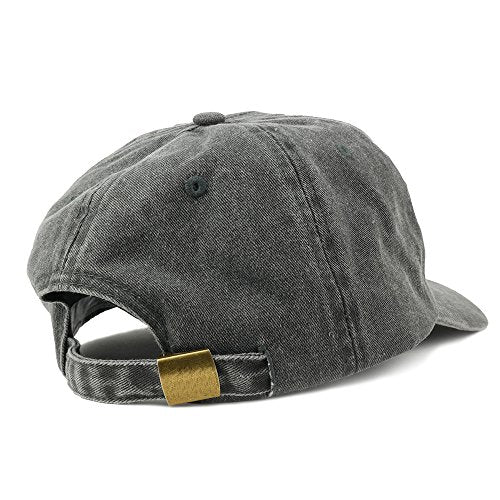 Trendy Apparel Shop Dachshund Embroidered Dog Theme Low Profile Dad Hat Cotton Cap - color: Black