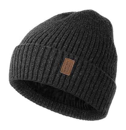 Wmcaps Winter Beanie for Men Women Fleece Lined Hat Warm Cuffed - color: Slate Gray