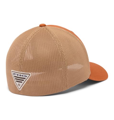 Columbia Unisex PHG Game Flag Mesh Ball Cap - color: Cedar/Hunting Flag, size: XX-Large