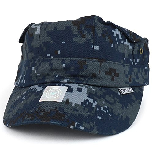 Trendy Apparel Shop Kid's Youth Size Military 8 Point Cover Trooper Patrol Cap - color: Nwu