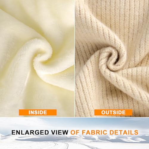 Balaclava Ski Mask Balaclava Face Mask for Men Women Winter PasamontañAs Hombre - color: Beige
