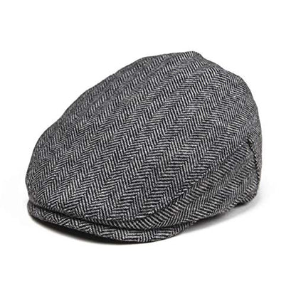 Toddler Wool Tweed Newsboy Cap - color: Style1, size: 2-3T