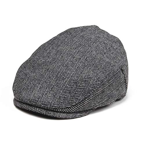 Toddler Wool Tweed Newsboy Cap - color: Style1, size: 12-24 Months