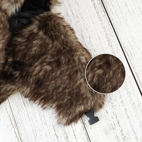 ONWAY Trapper Hat Winter Hats for Women Men with Faux Fur Ear Flaps - color: Beige