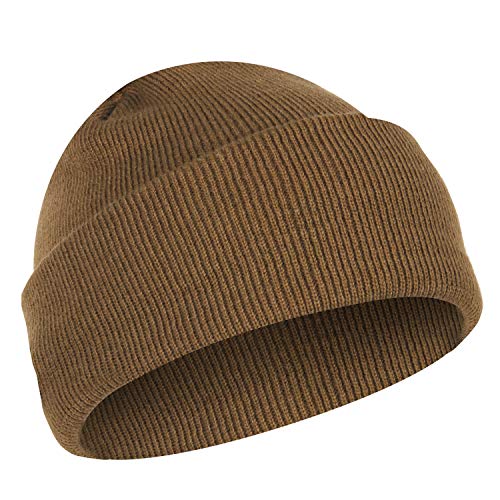 Rothco Deluxe Fine Knit Watch Cap - color: Coyote Brown