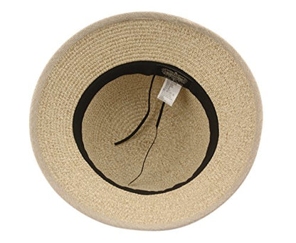 Women's Gatsby Linen Cloche Hat with Lace Band and Flower - color: Cl2797toast